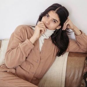 NWT Ozma Rickie Jumpsuit in Clay